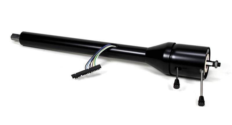 Universal 35 Tilt Floor Shift Steering Column Black Powder Coated