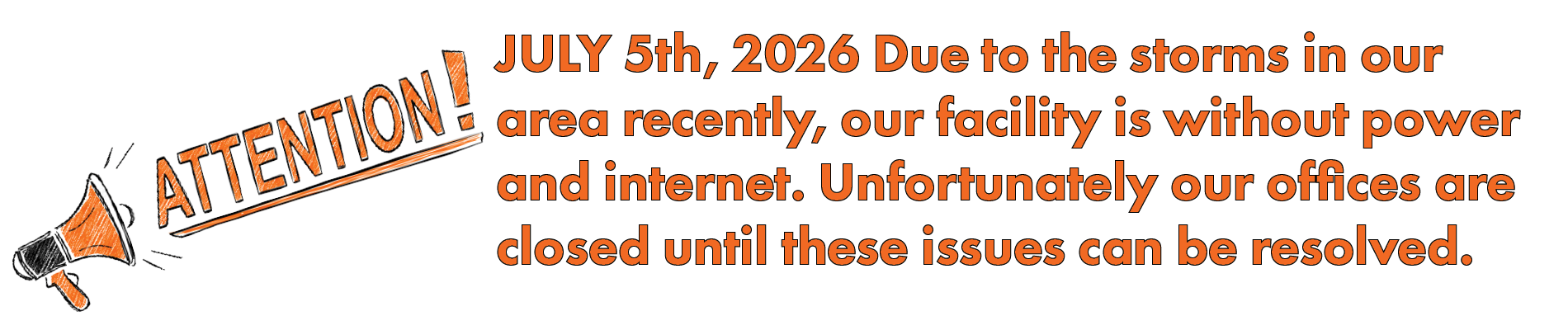 Out of Power July 2026