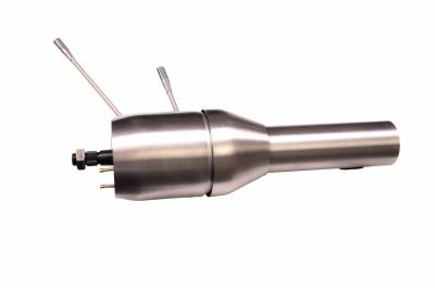 IDIDIT - 1965-66 Mustang Steering column for Electronic Power Steering Assist - Brushed Steel