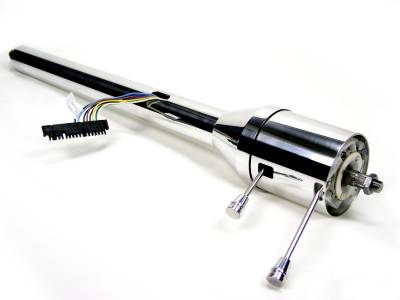 IDIDIT - 1963-64 Impala Tilt Floor Shift Steering Column - Polished