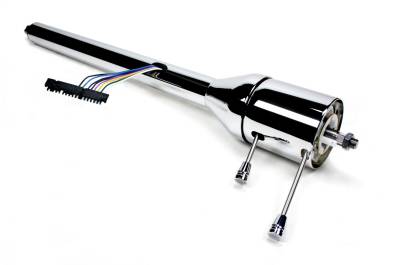 IDIDIT - 28" Tilt Floor Shift Steering Column - Chrome