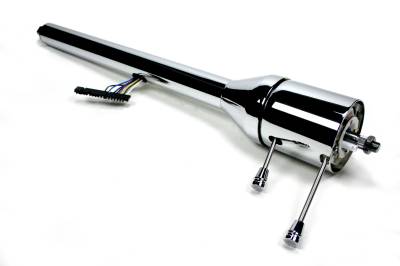 IDIDIT - 1958 Impala Tilt Floor Shift Steering Column - Chrome