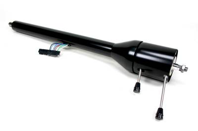 IDIDIT - 1958 Impala Tilt Floor Shift Steering Column - Black Powder Coated