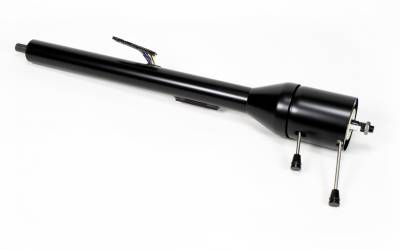 IDIDIT - 1967 Nova Tilt Floor Shift Steering Column w/Chassis Works Front Clip - Black Powder Coated