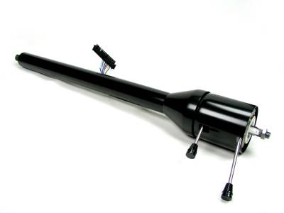 IDIDIT - 1964.5 - 1966.5 GM Style Mustang Tilt Floor Shift Steering Column - Black Powder Coated