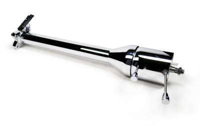 IDIDIT - EZ Go 4-bolt Mount Tilt Floor Shift Steering Column - Chrome