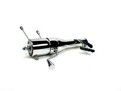 IDIDIT - 18" Shorty Tilt Column Shift  Steering Column - Paintable Steel