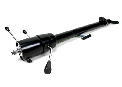 IDIDIT - 1967-72 GM Style Ford Half-Ton Truck Tilt Column Shift Power Box Steering Column -  Black