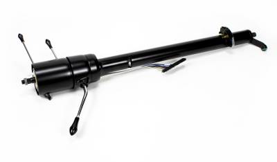 IDIDIT - 1957 Chevy Tilt Column Shift  Steering Column - Black Powder Coated