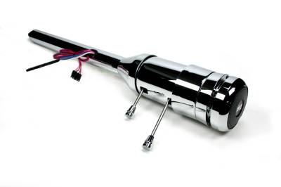 IDIDIT - 19 1/4" 9-bolt Tilt/Telescoping Floor Shift  Steering Column - Chrome