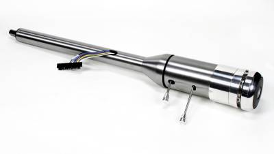 IDIDIT - 33 1/4" 9-bolt Tilt/Telescoping Floor Shift  Steering Column - Paintable Steel