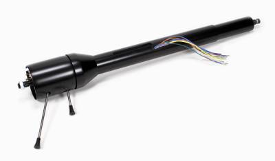 IDIDIT - 1968 RHD Mustang Tilt Floor Shift Steering Column - Black Powder Coated