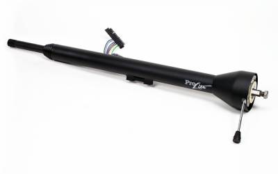 IDIDIT - Steering Column Pro-Lite Straight 65-66 Mustang - Black Powder Coat