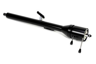 IDIDIT - 1967-68 Camaro Chevelle El Camino Firebird GTO Tilt Floor Shift Steering Column - Black