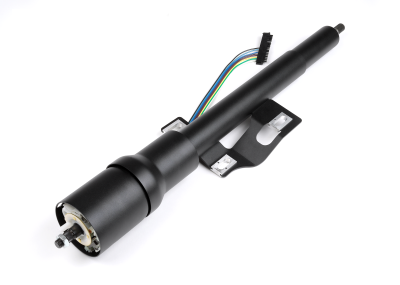 IDIDIT - 1968 Nova Tilt Floor Shift Steering Column - Black Powder Coat