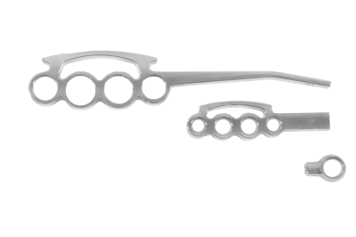 IDIDIT - Grip Style Billet Lever Kit - Brushed