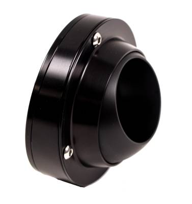 IDIDIT - 2" High Angle Floor Mount Swivel Ball Black Anodize