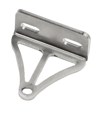 IDIDIT - 40's Style Floor Mount Bushed Stainless Steel