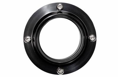 IDIDIT - 2" Compact Floor Mount Swivel Ball Black Anodize