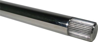 IDIDIT - Universal Steering Shaft Polished Steel Splined 3/4-36 both ends 6.75in.