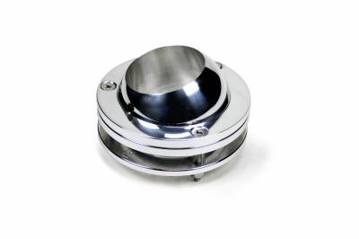 IDIDIT - Floor Mount Swivel Ball Polished for Chrome and Black 1 1/2"