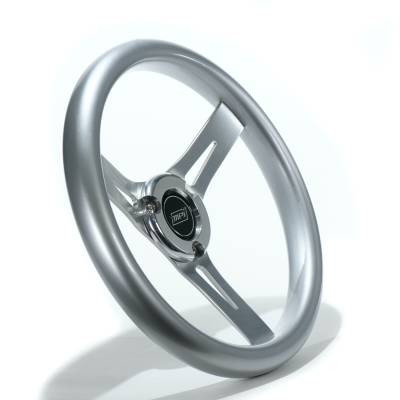 IDIDIT - MPI Boat and Golf Cart Corsa Steering Wheel Silver