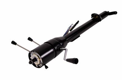 IDIDIT - 1967-68 Camaro Chevelle El Camino Firebird GTO Tilt Column Shift Steering Column - Black