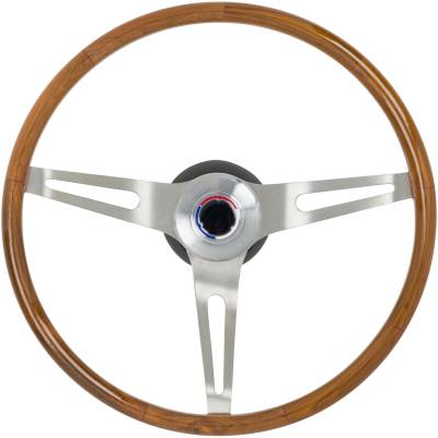 1963-67 Corvette Teak Wood Steering Wheel 1