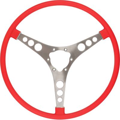 1956-57 Corvette Steering Wheel - Venetian Red 1