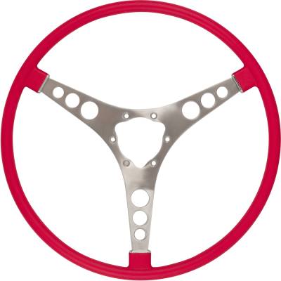 1959-62 Corvette 15" Steering Wheel - Roman Red 1