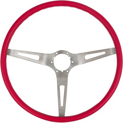 1963 Corvette 15" Steering Wheel - Riverside Red 1