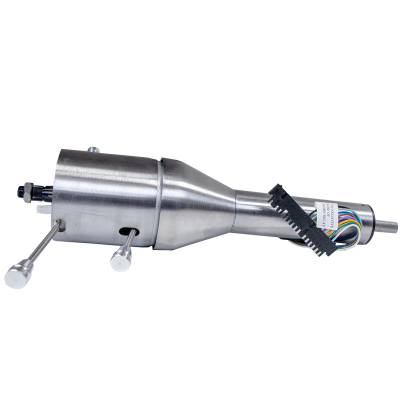 IDIDIT - 12" Shorty Tilt Floor Shift Steering Column - Black Powder Coated