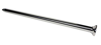 36" Straight Old School Floor Shift Steering Column - Polished Stainless Steel