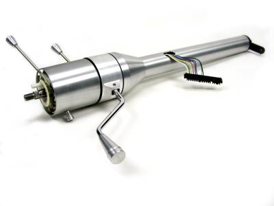 IDIDIT - 30" Tilt Column Shift Steering Column - Brushed - Image 1