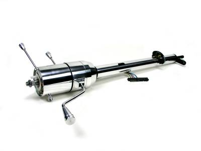 1967-72 Chevy Truck Tilt Column Shift with Rack - Polished