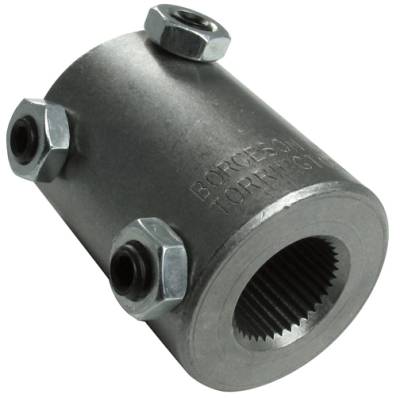 Universal Joints, Couplers and Shafting - Straight Couplers - IDIDIT - Steering Coupler  Steel  3/4-36 X 3/4DD