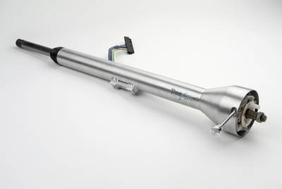 IDIDIT - Steering Column Pro-Lite Straight 69 Camaro - Brushed Aluminum - Image 1