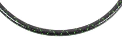 Universal Spark Plug Wire Kit, 8 Cylinder 90° Boot, Black with Green Tracer