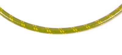 Universal Spark Plug Wire Kit, 8 Cylinder 90° Boot, Green with Yellow Tracer