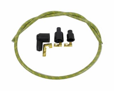 IDIDIT - Universal Spark Plug Wire Kit, 8 Cylinder 90° Boot, Green with Yellow Tracer - Image 3