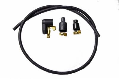 IDIDIT - Universal Spark Plug Wire Kit, 8 Cylinder 90° Boot, Satin Black - Image 4