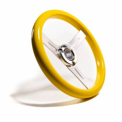 MPI Boat and Golf Cart Corsa Steering Wheel Yellow