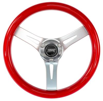 MPI Boat and Golf Cart Corsa Steering Wheel Red