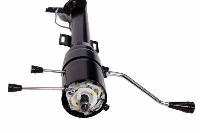 IDIDIT - 1967-72 GM Style Ford Half-Ton Truck Tilt Column Manual Box Shift Steering Column -  Black - Image 6