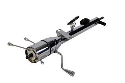 IDIDIT - 1965-66 GM Style Ford Half-Ton Truck Tilt Column Shift Steering Column - Chrome - Image 5
