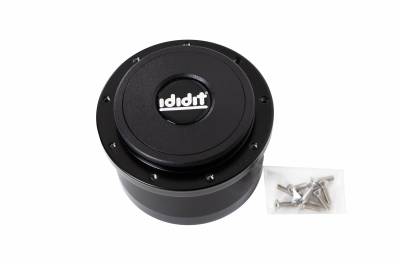 IDIDIT - Adaptor 9 Bolt with Horn Button Black Powder Coated - Image 1