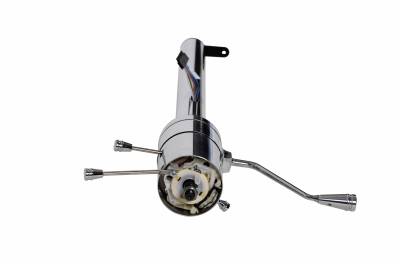 IDIDIT - 33" Tilt Column Shift Steering Column - Polished - Image 2