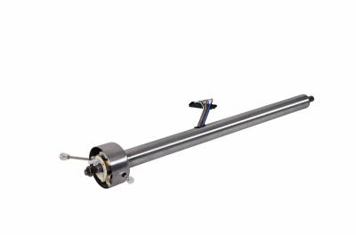 IDIDIT - 30" Straight Classic Floor Shift Steering Column - Paintable Steel - Image 3