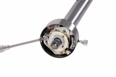 IDIDIT - 30" Straight Classic Floor Shift Steering Column - Paintable Steel - Image 7