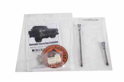 IDIDIT - 1978-79 Ford Truck Tilt Floor Shift Ford Shaft Steering Column - Chrome - Image 6